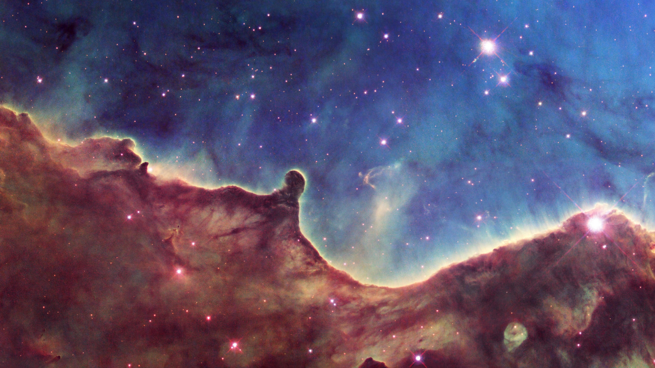 Обои космический телескоп Хаббл, телескоп, Галактика, туманность, космическое пространство в разрешении 1280x720