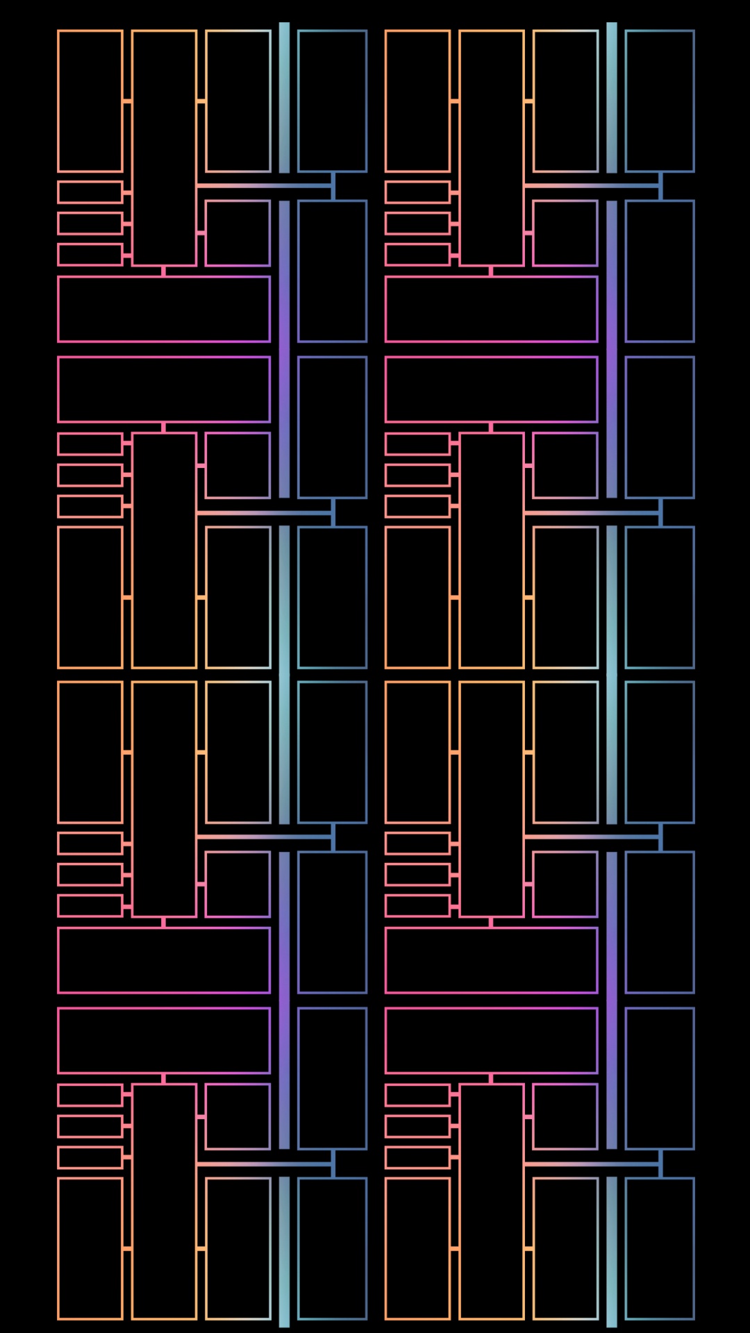 Обои архитектура, apple m1, коричневый цвет, красочность, узор в разрешении 1080x1920