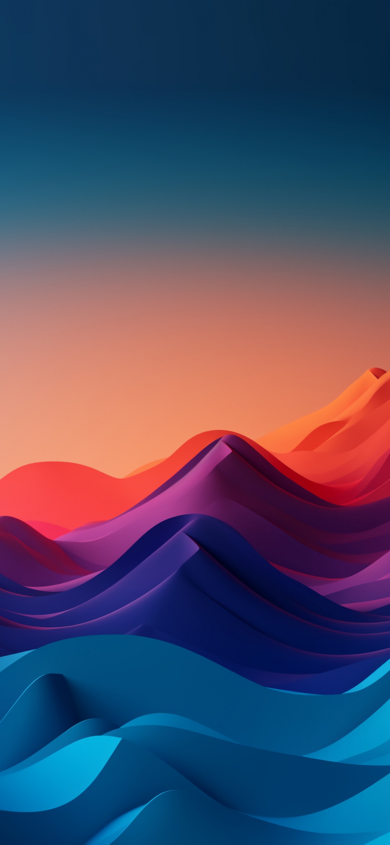 Обои эрг, андроид, белые, синий, красный цвет в разрешении 1242x2688