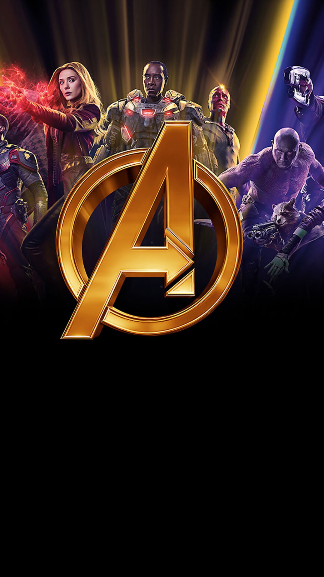 Обои Мстители: Война бесконечности, Железный человек, мститель, Представление, этап в разрешении 1080x1920