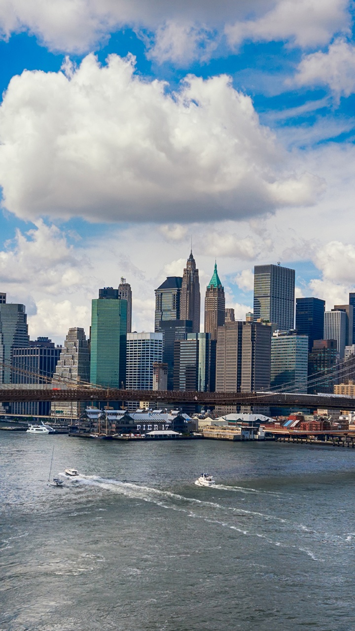 Обои городской пейзаж, город, линия горизонта, городской район, дневное время в разрешении 720x1280