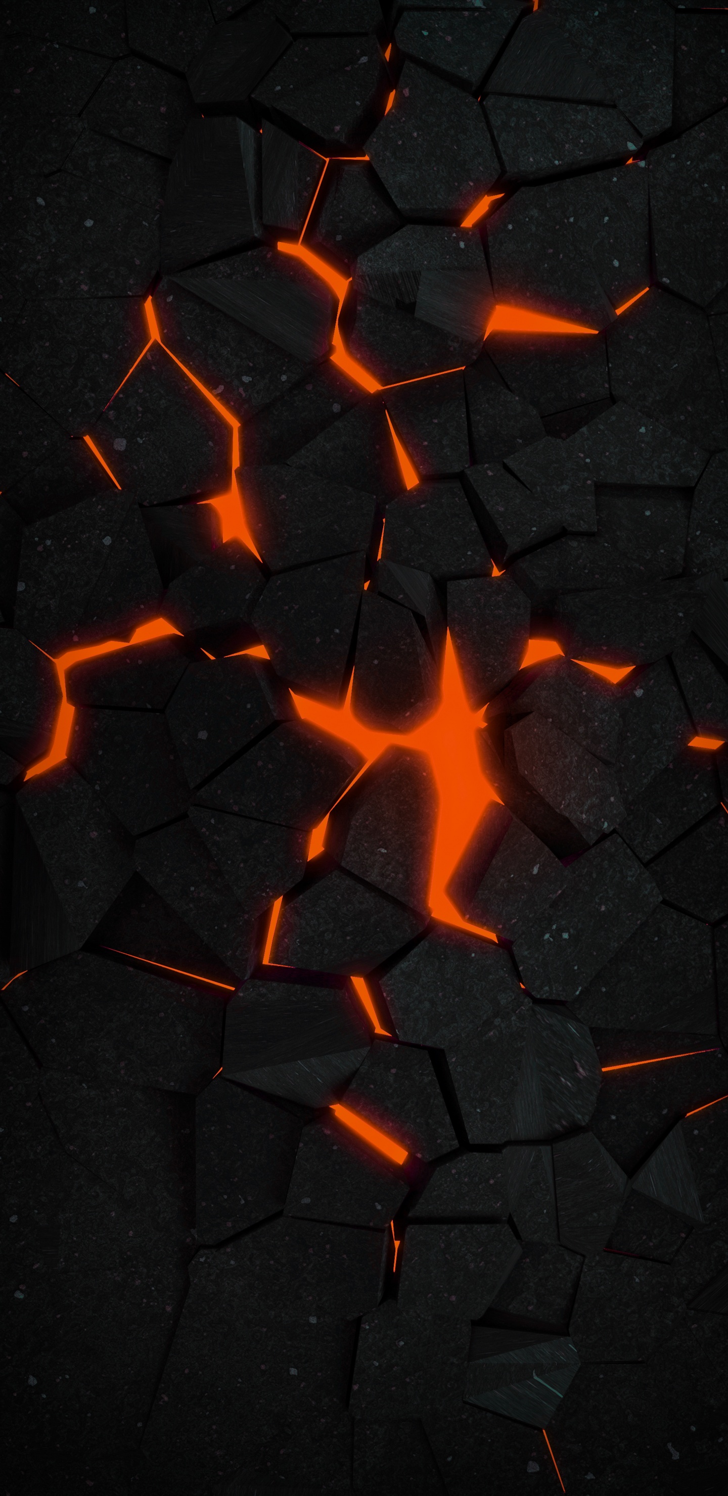 Обои свет, жидкий, огонь, жидкость, Оранжевый цвет в разрешении 1440x2960