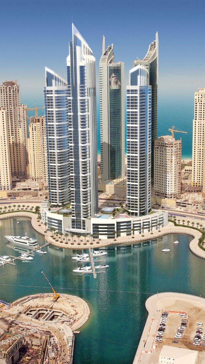 Обои Интерконтинентальный, небоскреб, город, городской пейзаж, метрополия в разрешении 720x1280