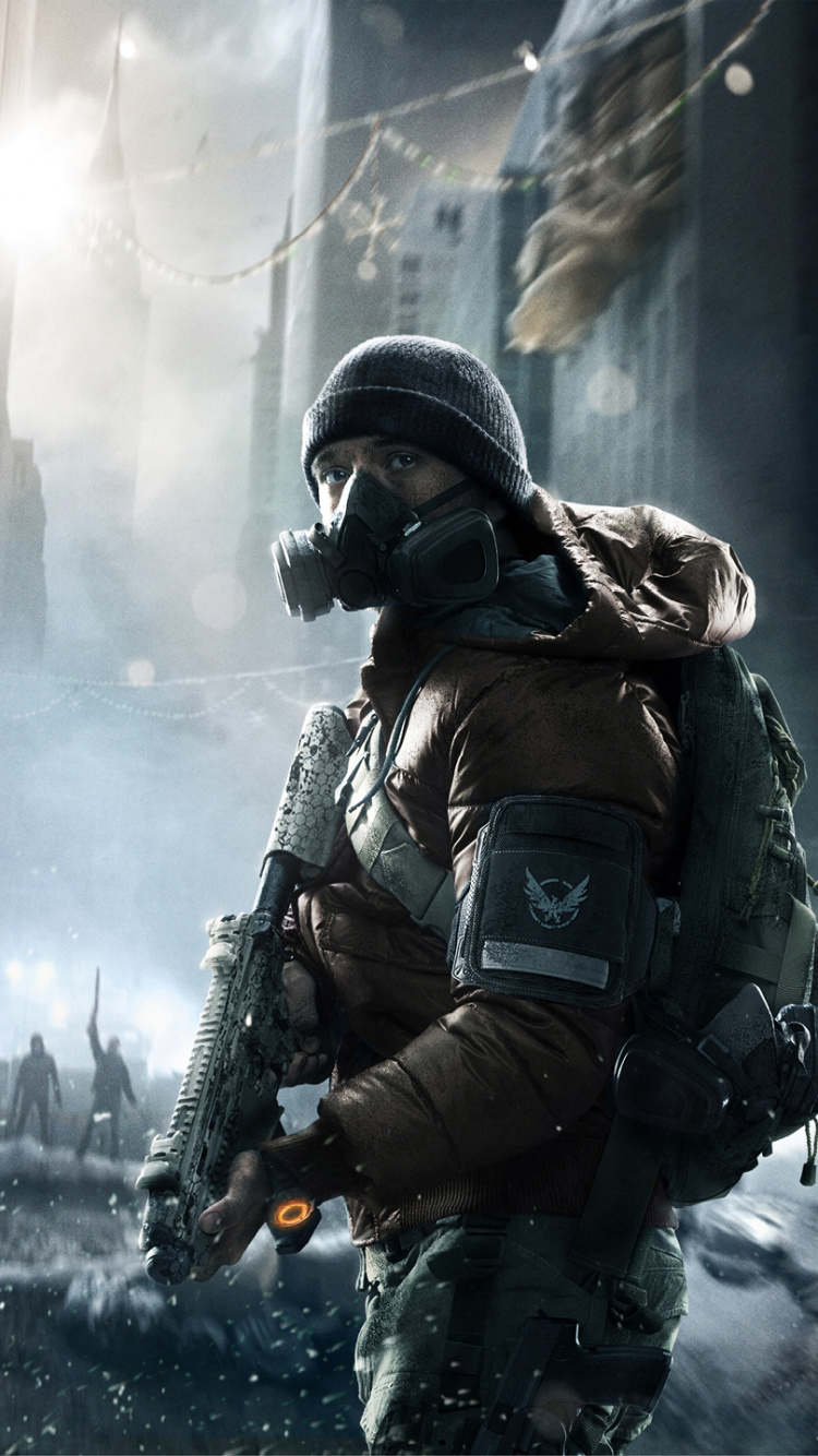 Обои компьютерная игра, солдат, отряд, фильм, темнота в разрешении 750x1334