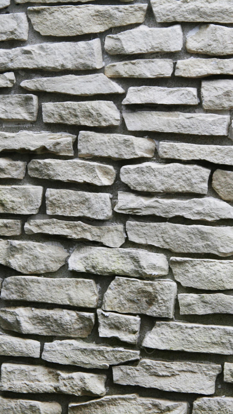 Обои камень, стена, кирпич, каменная стена, здание в разрешении 750x1334