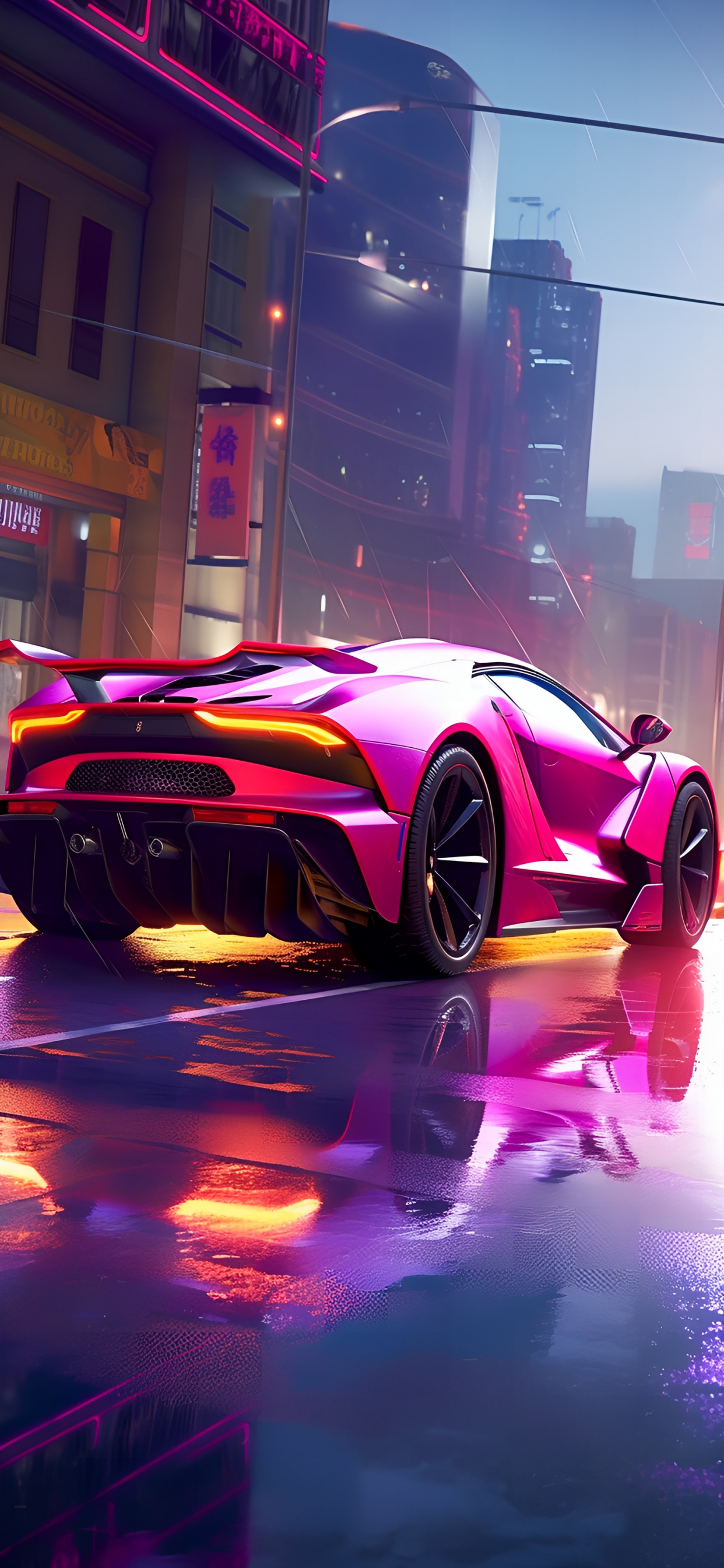 Обои Гранд туреры, легковые автомобили, шина, колесо, автомобильное освещение в разрешении 1242x2688