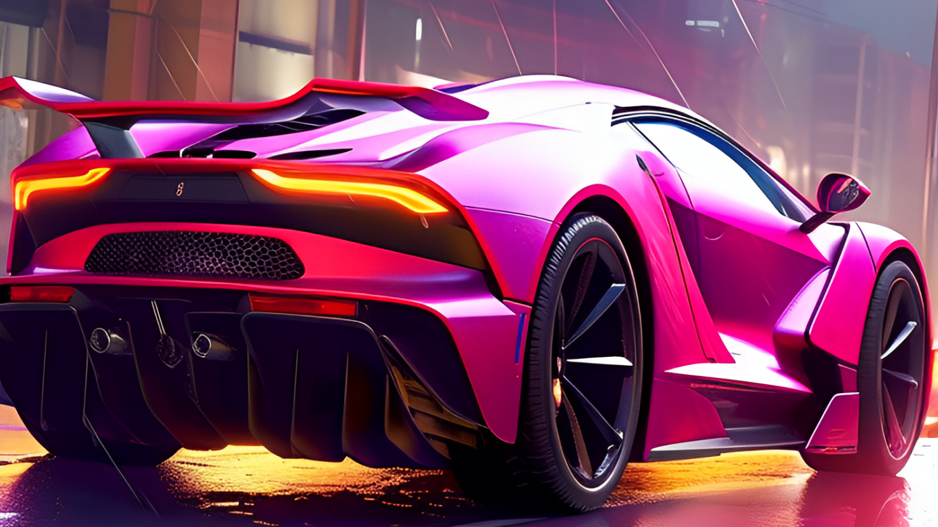 Обои Гранд туреры, легковые автомобили, шина, колесо, автомобильное освещение в разрешении 1366x768