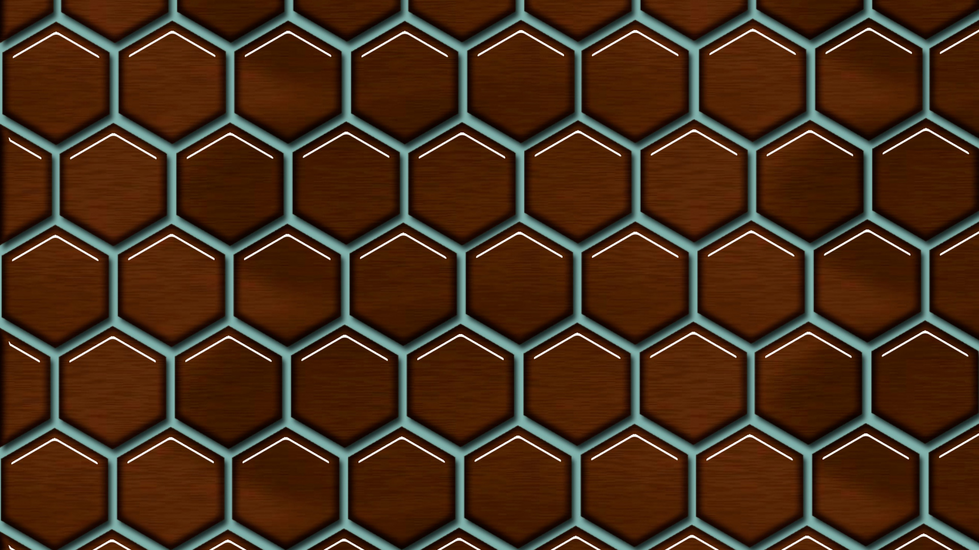 Обои соты, узор, коричневый цвет, Апельсин, дизайн в разрешении 1920x1080