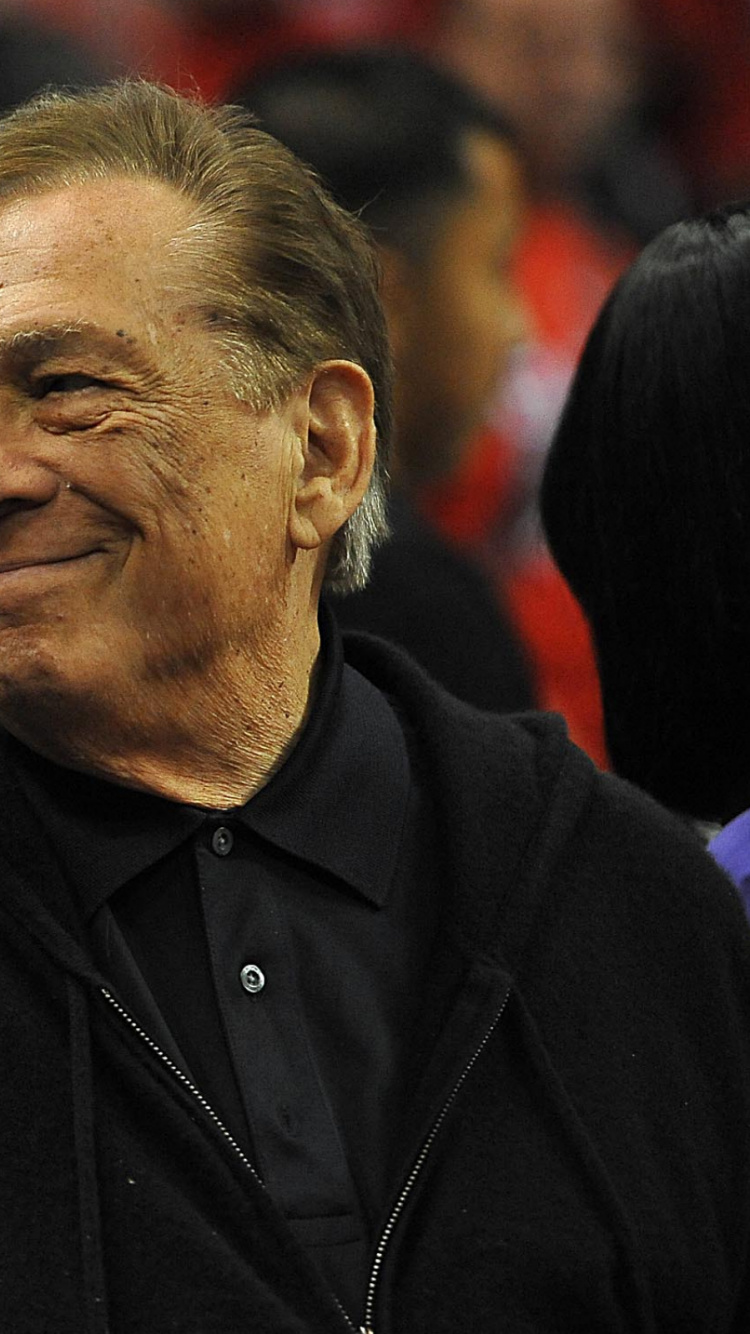 Обои вентилятор, Дональд Стерлинг, ЛосАнджелес Клипперс, NBA, ЛосАнджелес Лейкерс в разрешении 750x1334