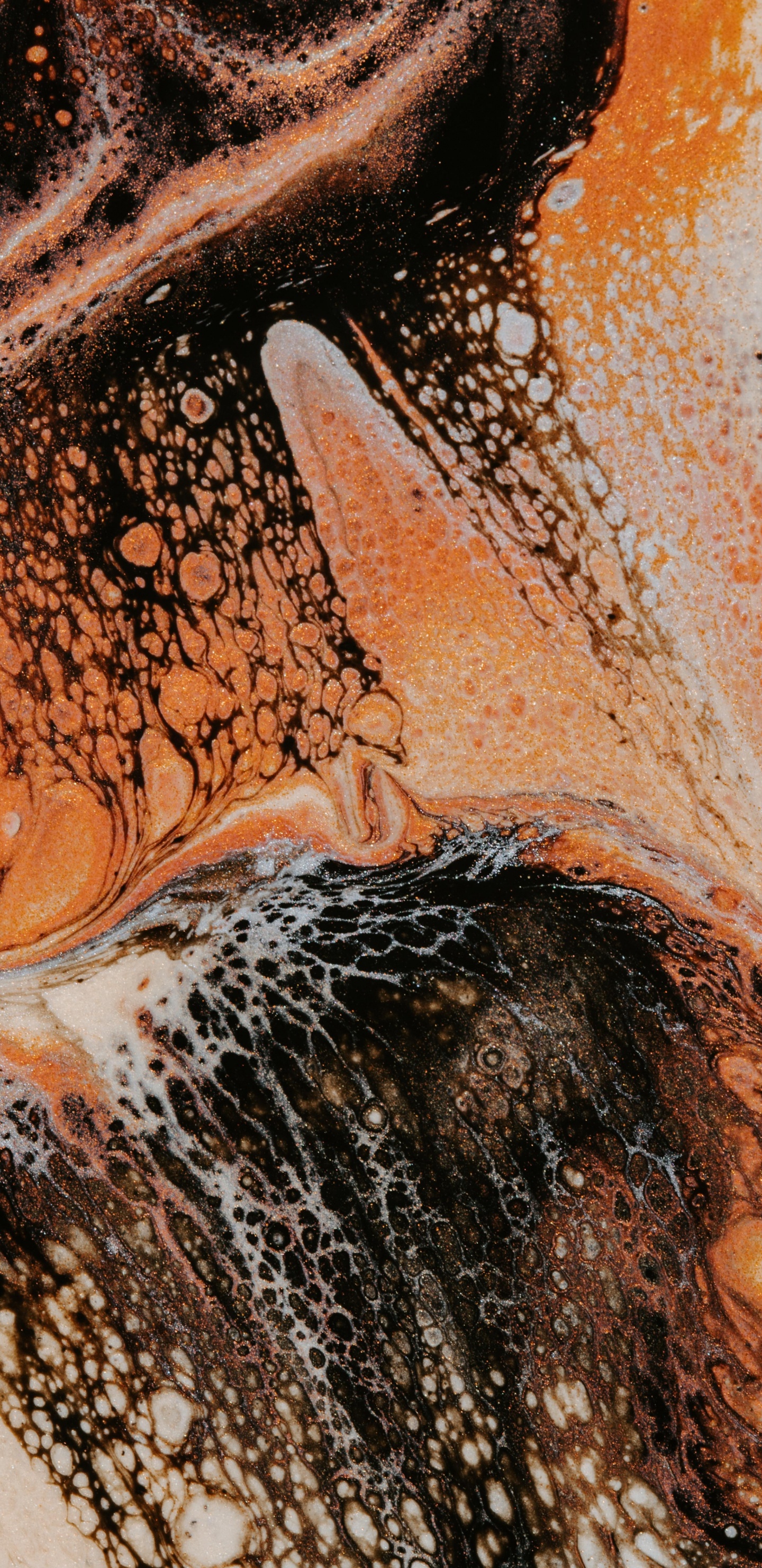 Обои акриловая краска, дерево, вода, древесина, живопись в разрешении 1440x2960