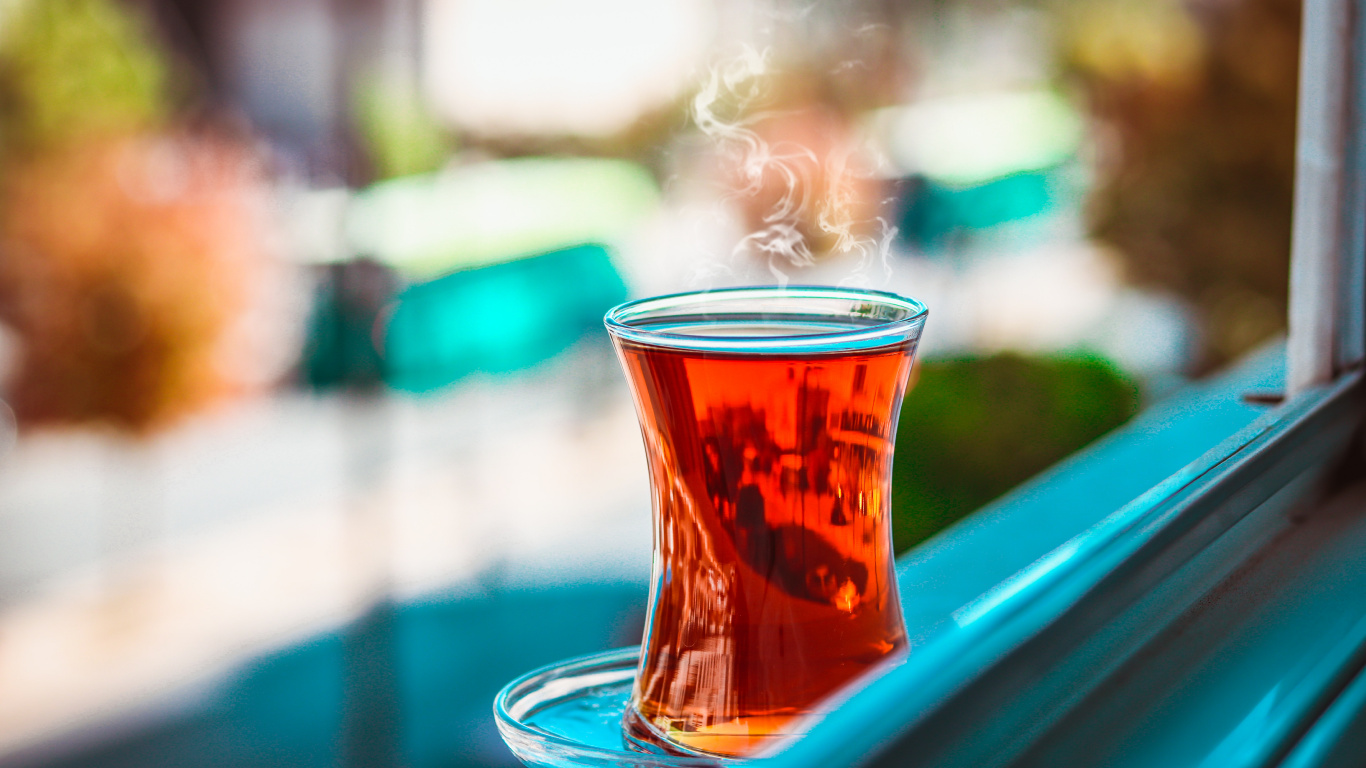 Обои чай, кофе, чашка, напиток, чай со льдом в разрешении 1366x768