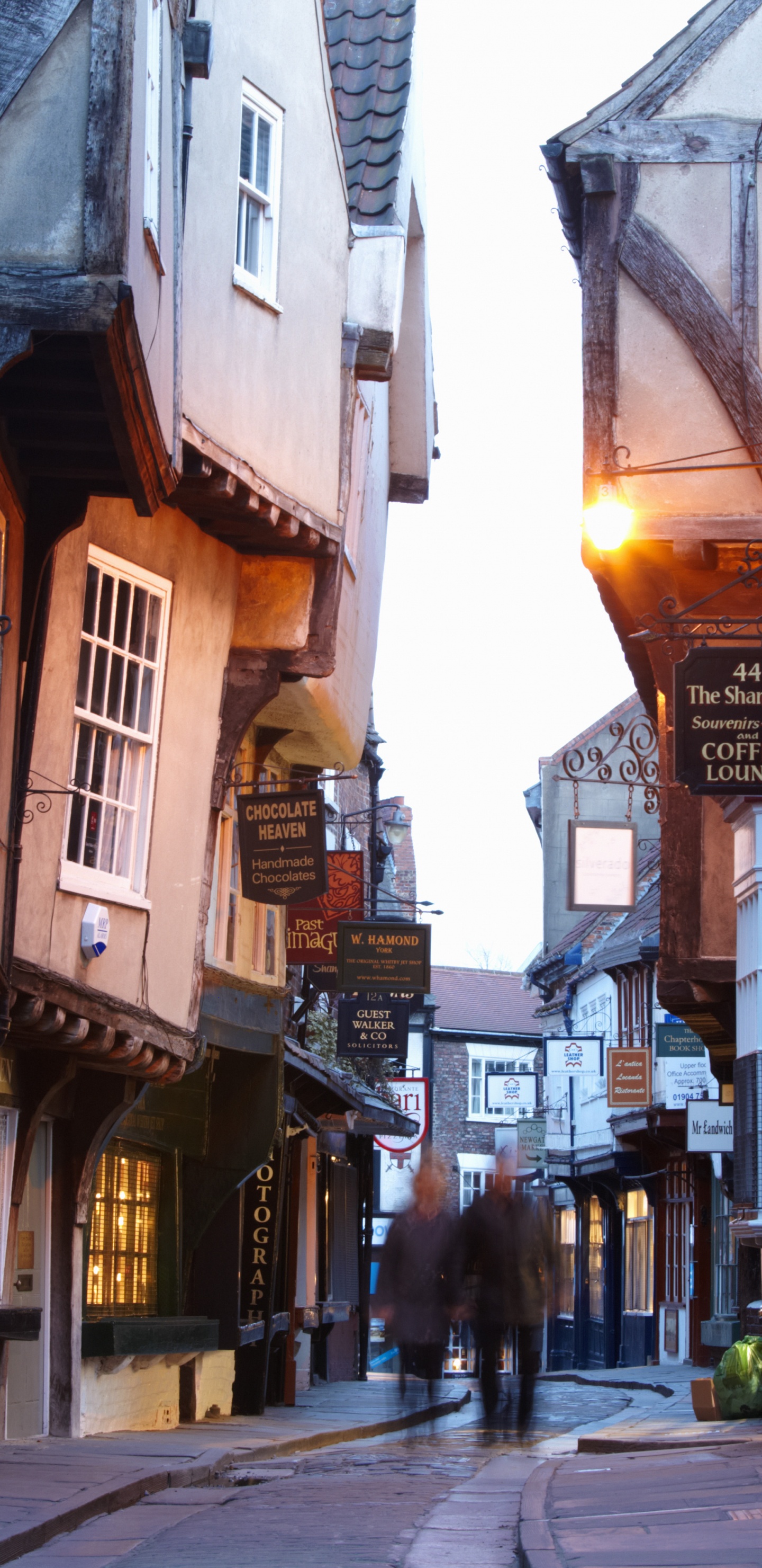 Обои кавардак, Йорк-Минстер, улица, городок, соседство в разрешении 1440x2960