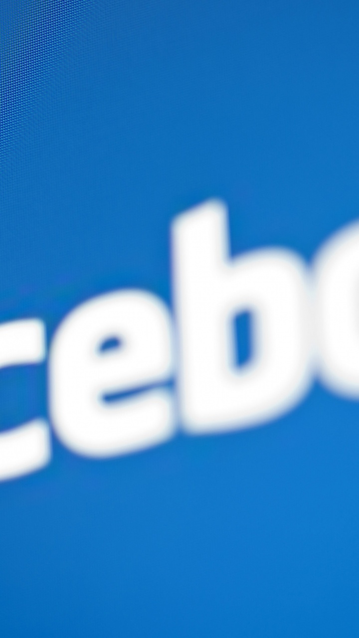 Обои фейсбук, лого, синий, текст, марка в разрешении 720x1280