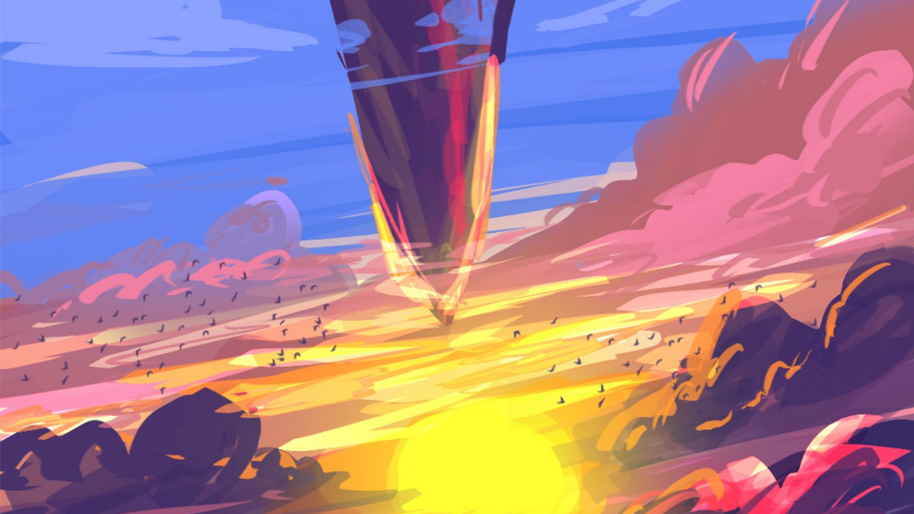 Обои дизайн, живопись, иллюстрация, атмосфера, мир в разрешении 1280x720