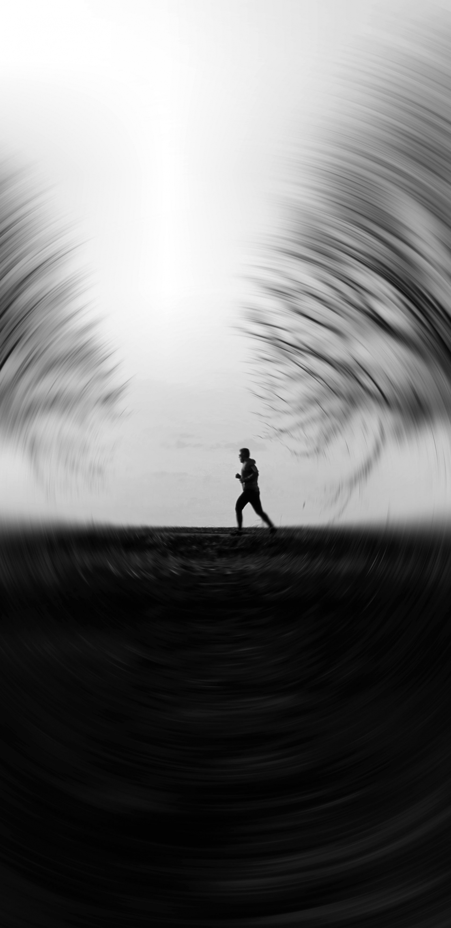 Обои черный и белый, белые, черный, вода, монохромный в разрешении 1440x2960