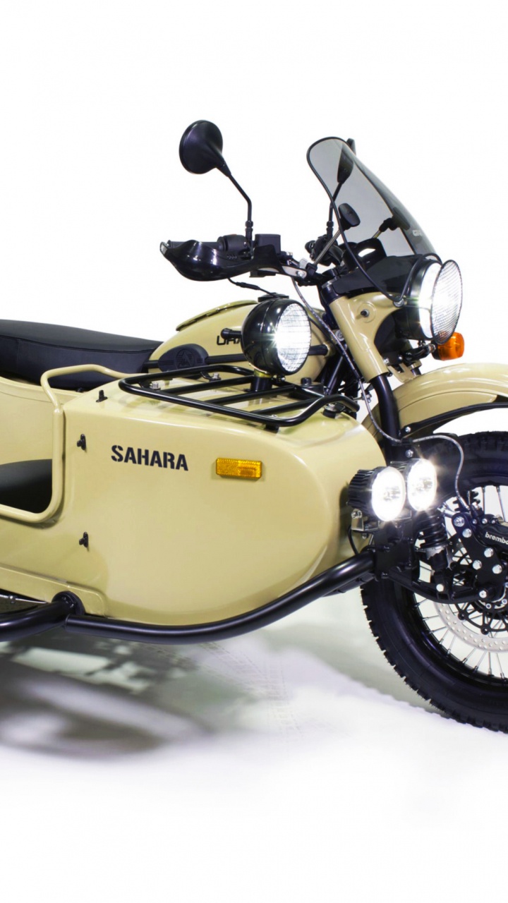 Обои мотоцикл, ИМЗ-Урал, велосипед, авто, выхлопная система в разрешении 720x1280