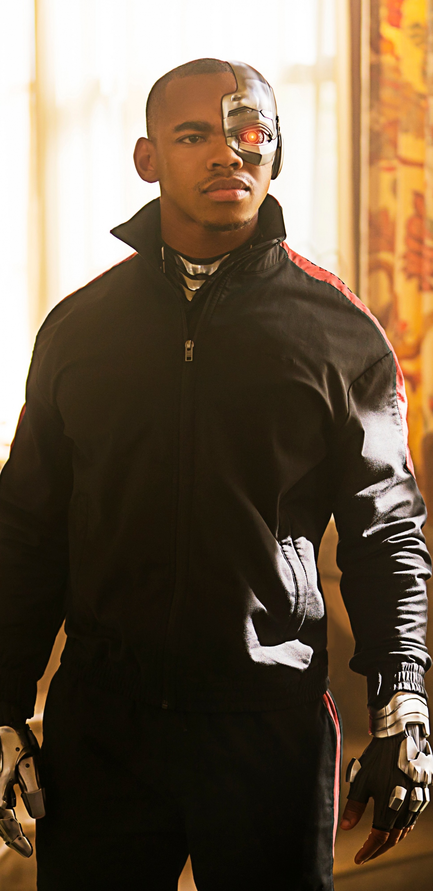 Обои Joivan Уэйд, киборг, Doom Патруль, Отрицательный Человек, Doom Патруль - 1 Сезон в разрешении 1440x2960