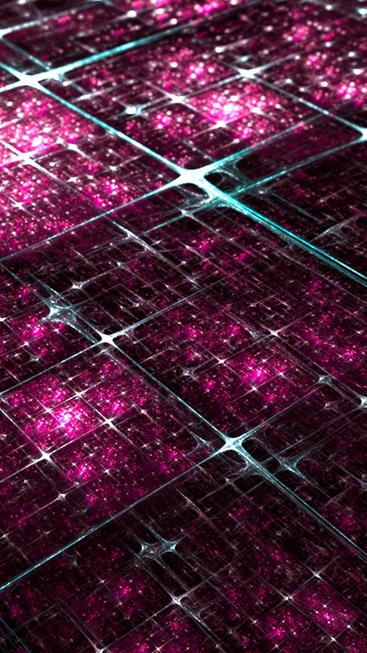 Обои отводков, фрактал, пурпур, розовый, Фиолетовый в разрешении 720x1280