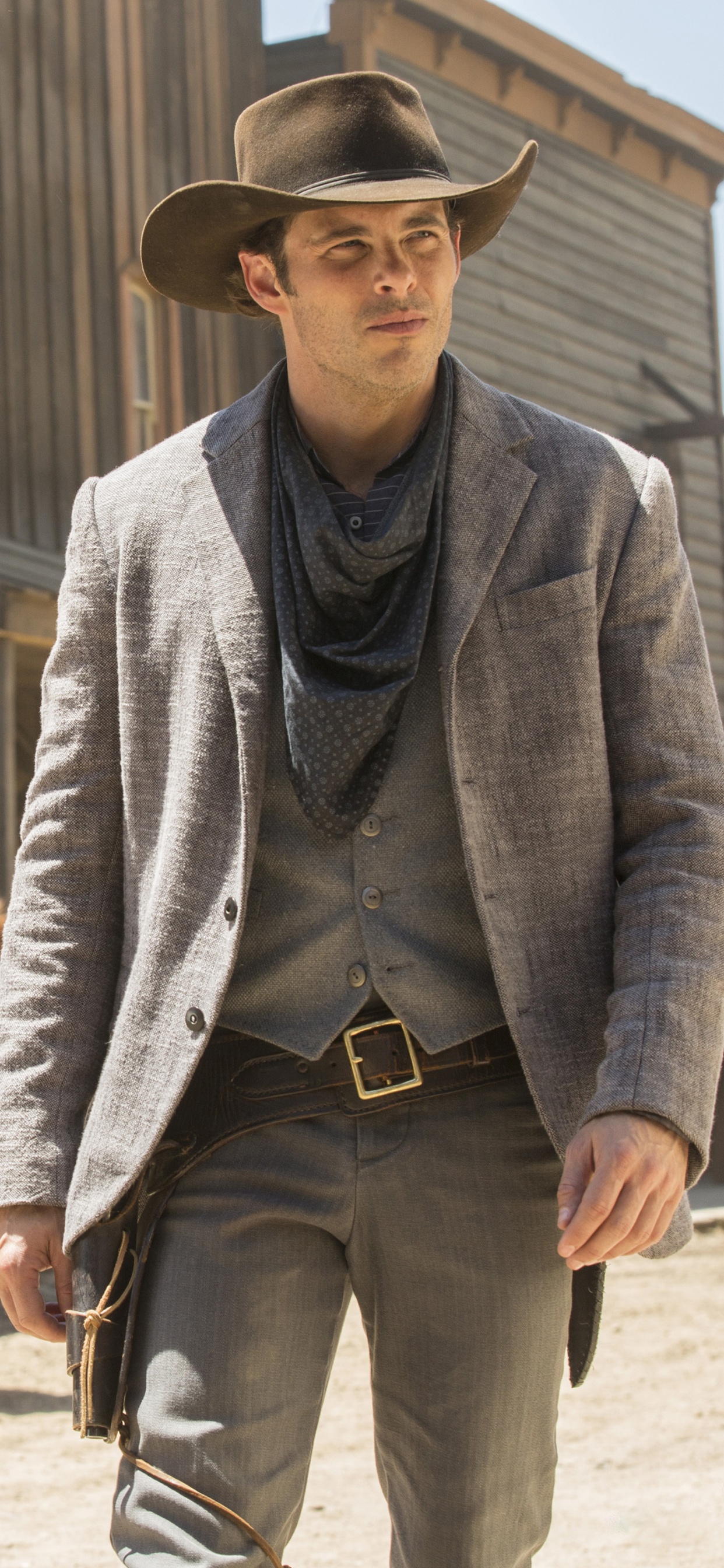 Обои Джеймс Марсден, Тедди Потока, Шальная, человек, туризм в разрешении 1242x2688