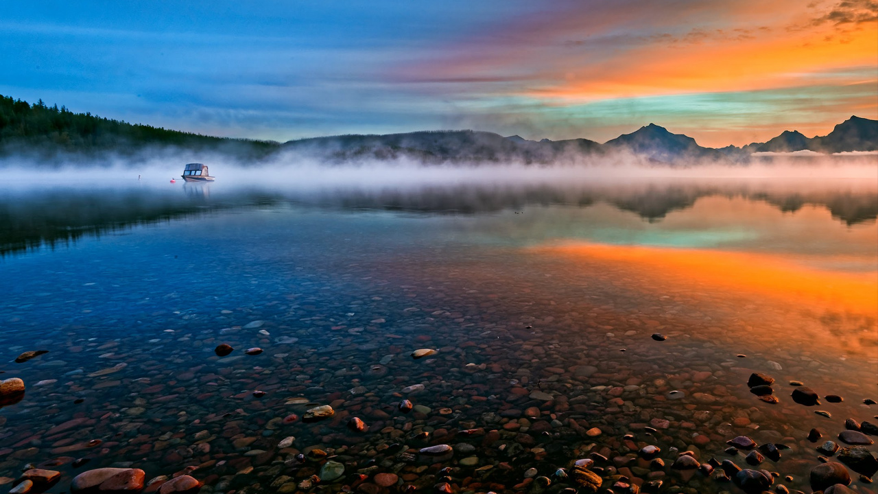 Обои ZTE, ZTE Axon M, вода, водоем, природа в разрешении 1280x720