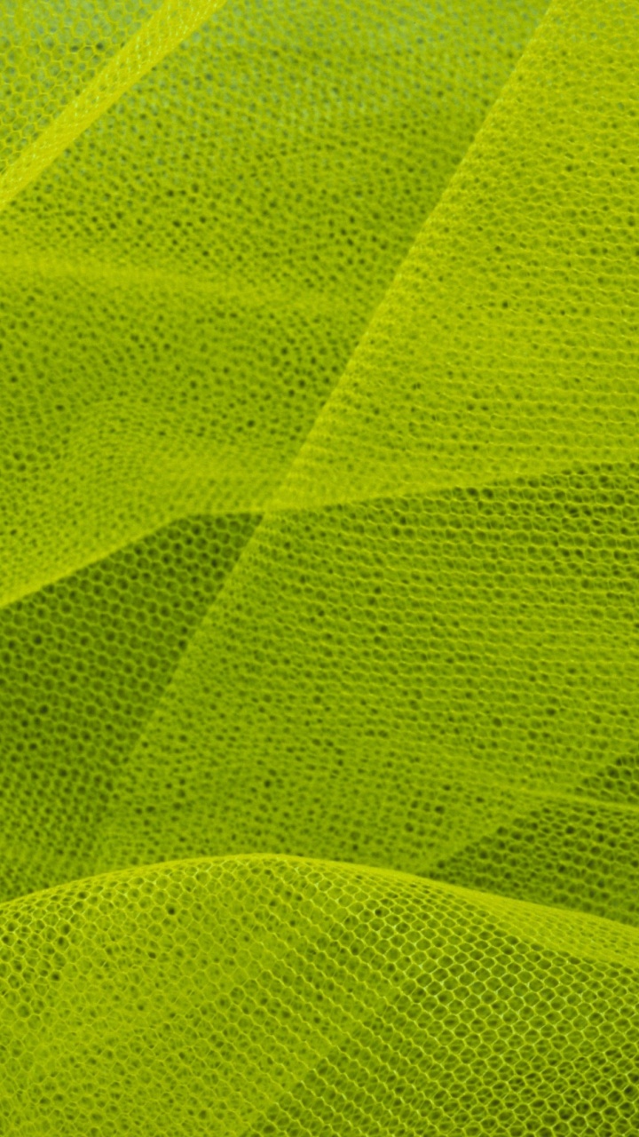 Обои зеленый, желтый, лист, линия, узор в разрешении 720x1280