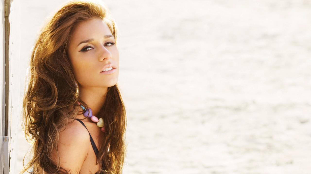 Обои Джесси Джеймс, Джесси Джеймс Декер, модель, волосы, лицо в разрешении 1280x720