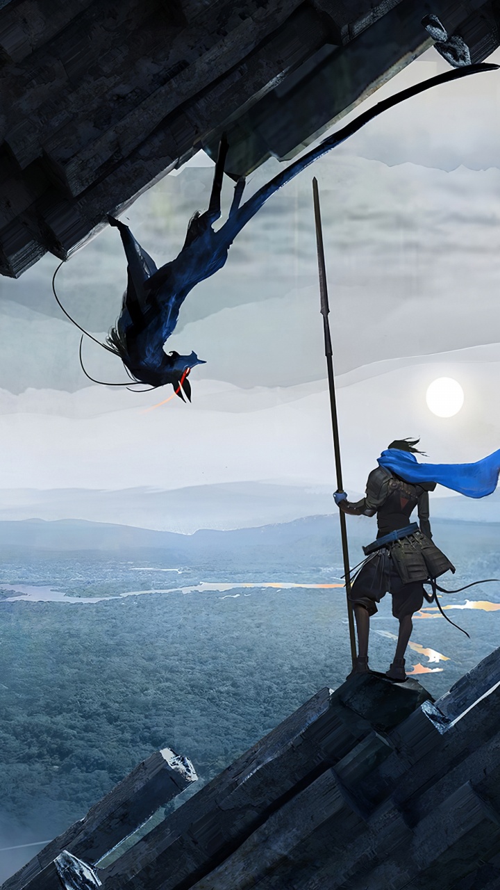 Обои экстремальный вид спорта, облако, вода, парашют, отдых в разрешении 720x1280