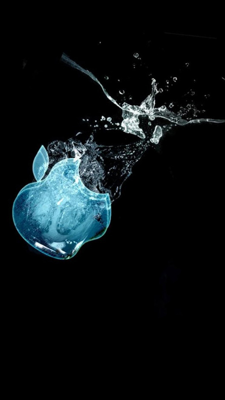 Обои apple, вода, земля, мир, жидкий в разрешении 750x1334