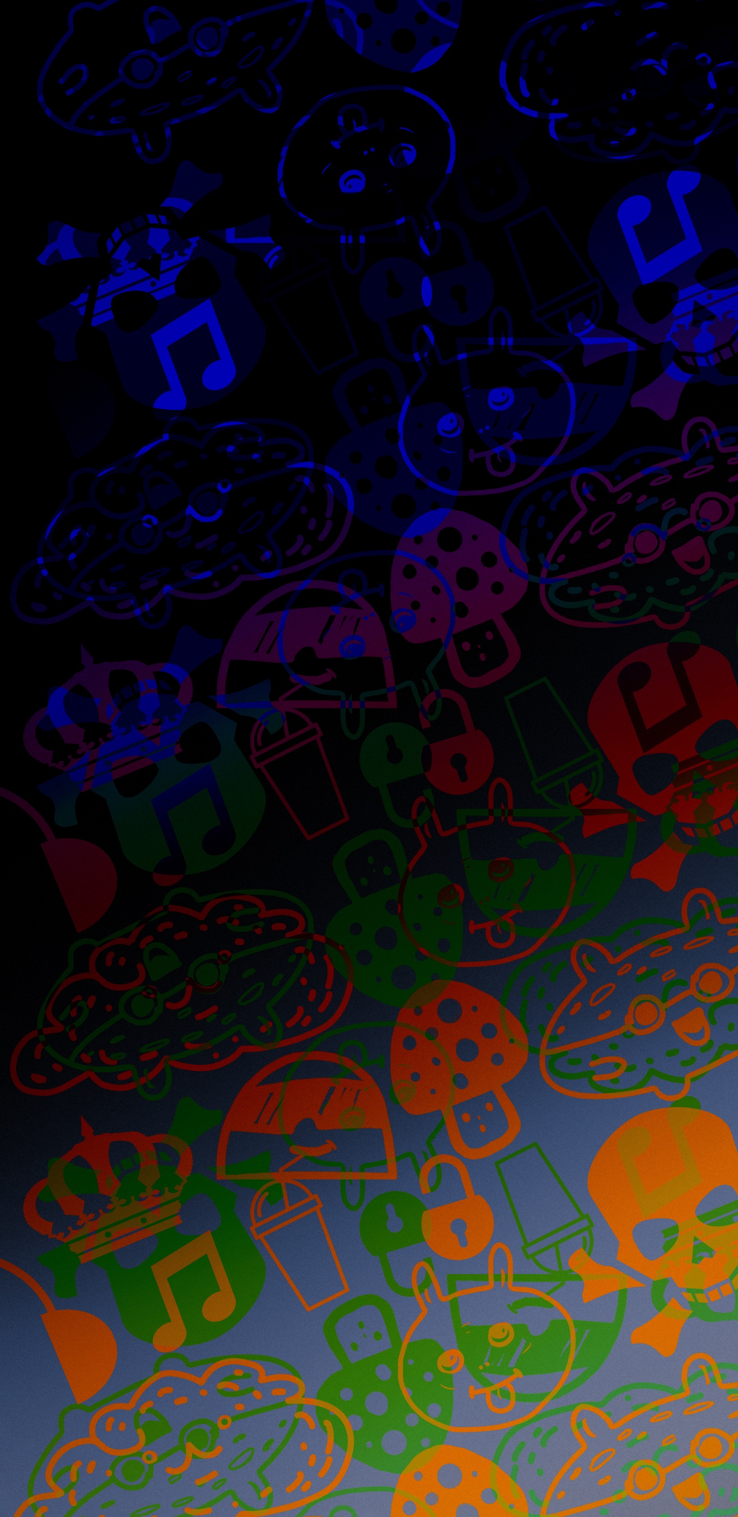 Обои графический дизайн, визуальное искусство, дизайн, постер, арт в разрешении 1440x2960