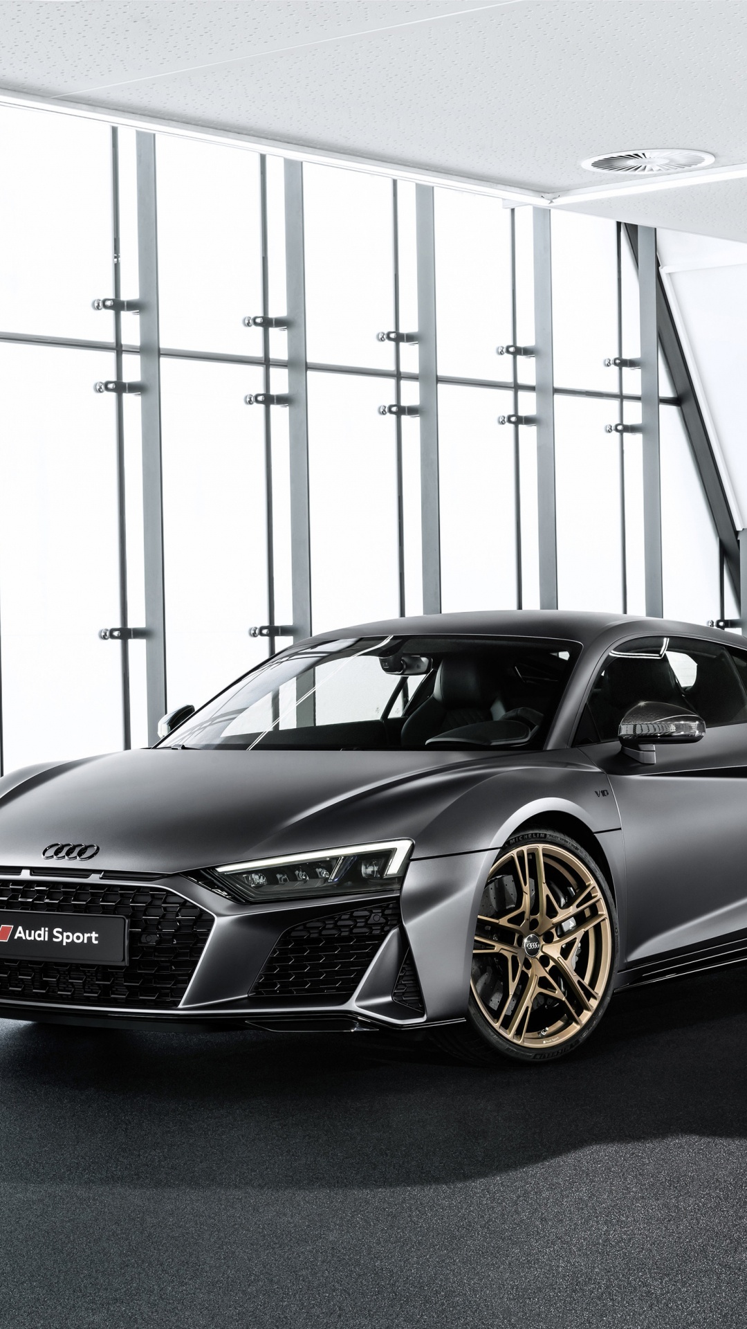 Обои 2020 Ауди Р8, audi, авто, Ауди Р8 Десятилетие, двигатель V10 в разрешении 1080x1920