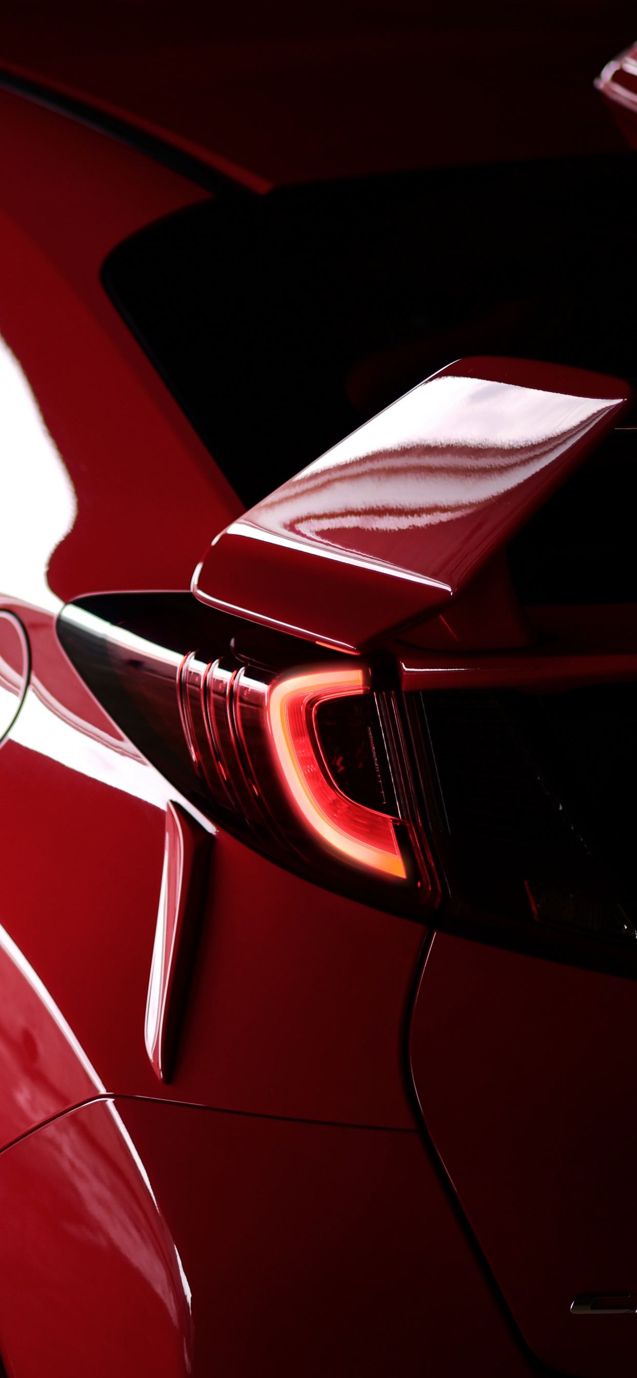 Обои авто, спорткар, Литые диски, обод, компактный автомобиль в разрешении 1242x2688