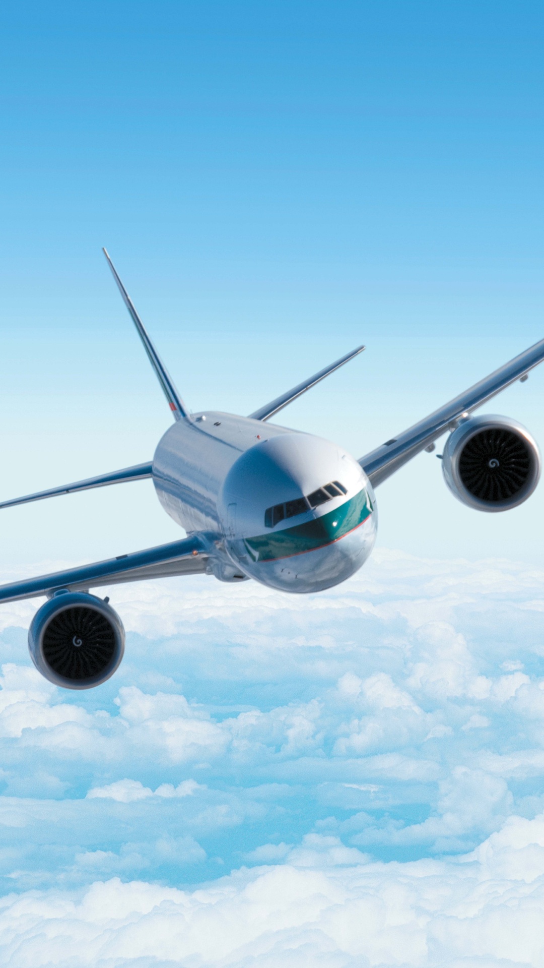 Обои самолет, Аэробус а380, Аэробус, самолеты, авиация в разрешении 1080x1920