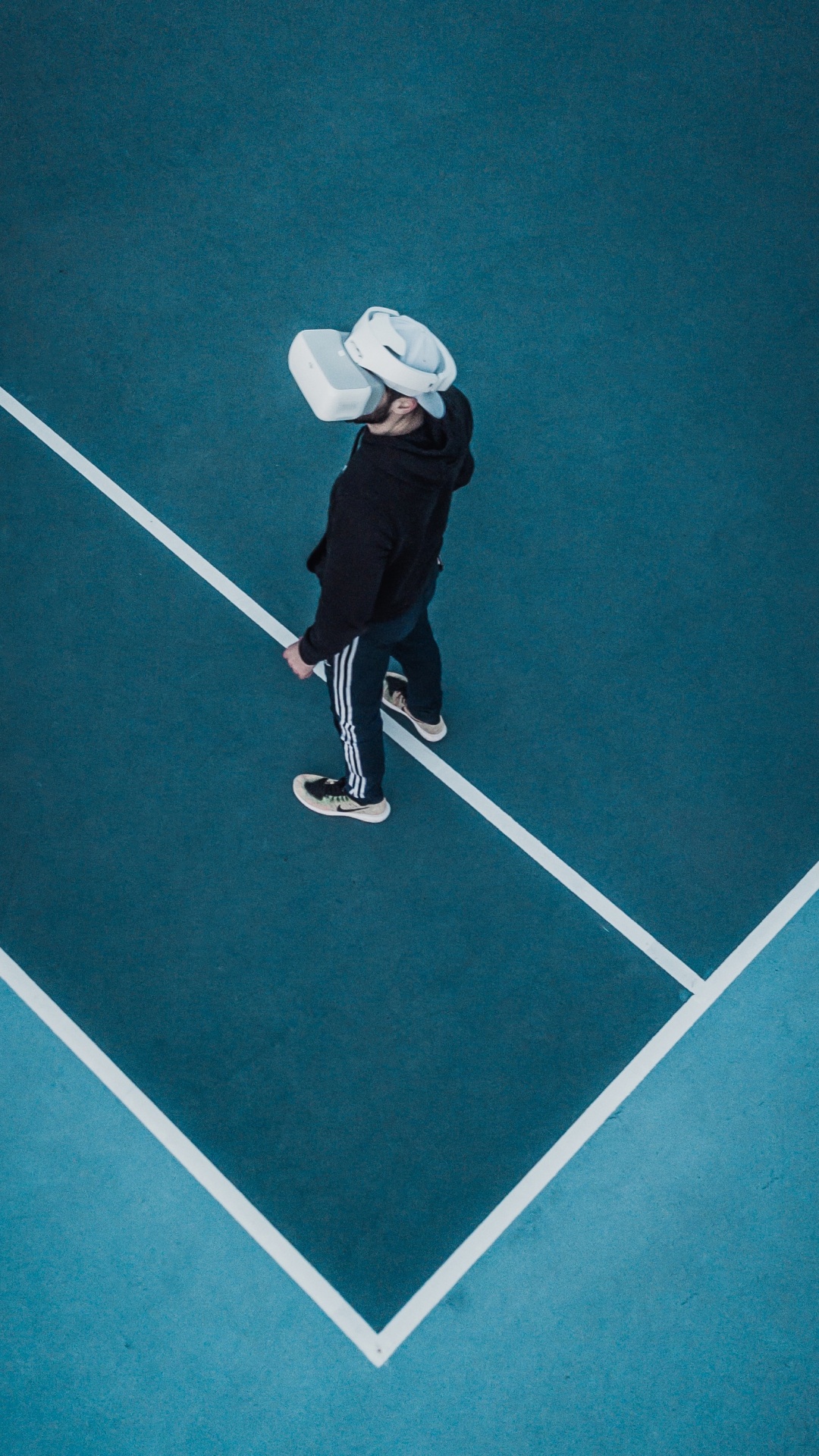 Обои виртуальной реальности гарнитура, окулус рифт, виртуальная реальность, дополненная реальность, теннисный корт в разрешении 1080x1920