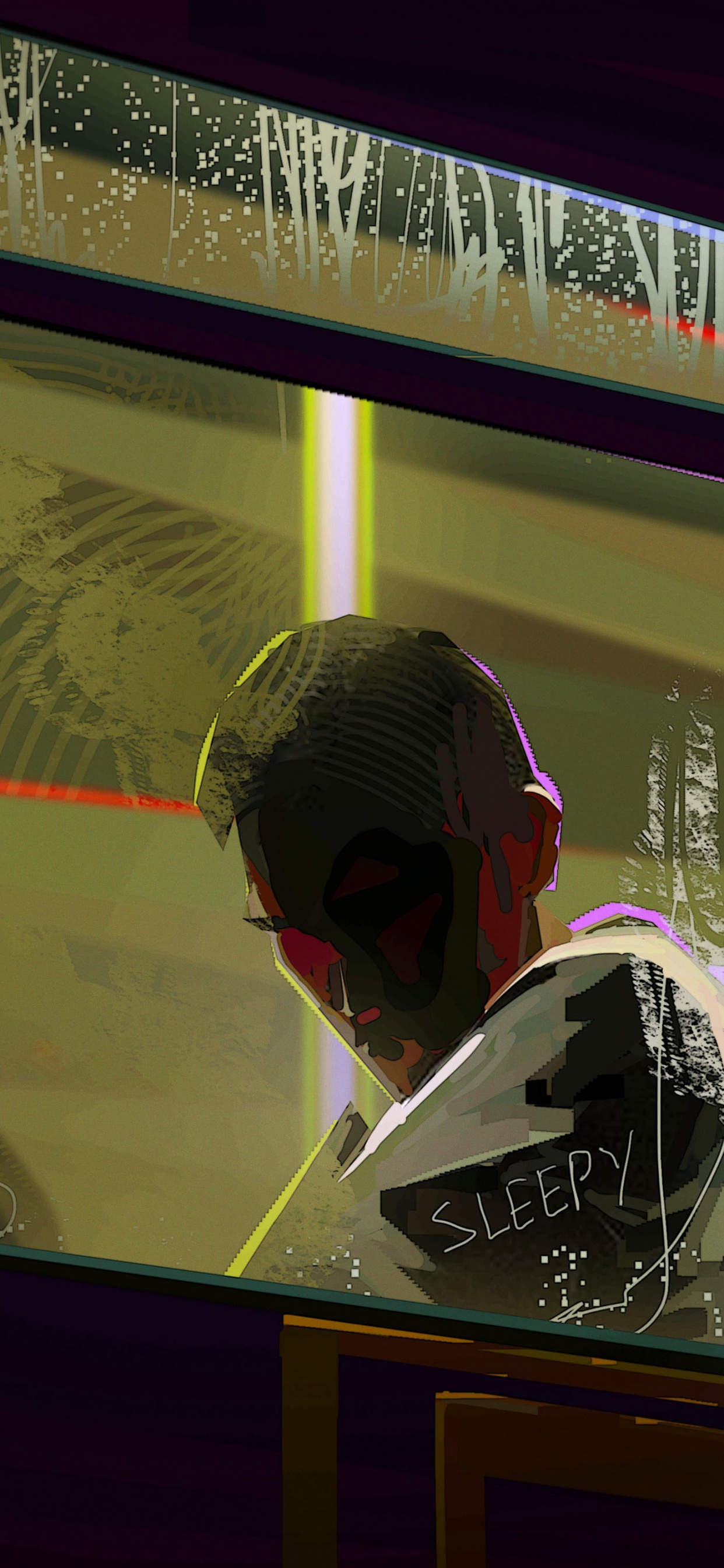 Обои свет, наука, физика, мир, полутона и оттенки в разрешении 1242x2688