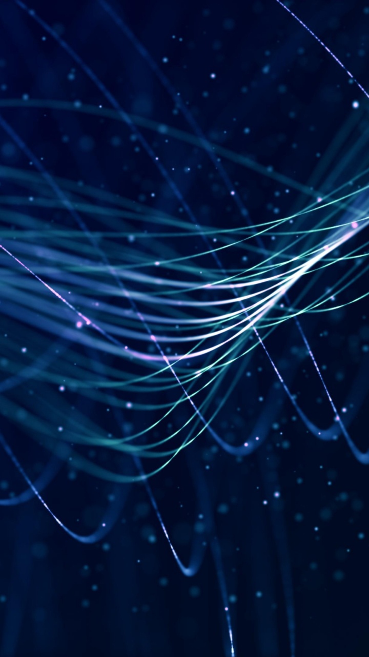 Обои синий, вода, свет, электрик, линия в разрешении 720x1280