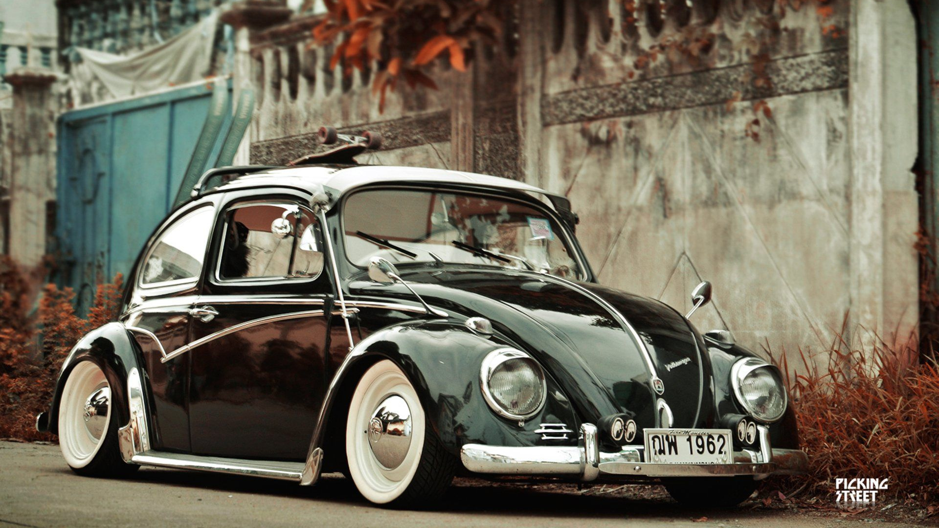 Обои Фольксваген жук, Фольксваген новый жук, Фольксваген, авто, лоурайдер в разрешении 1920x1080