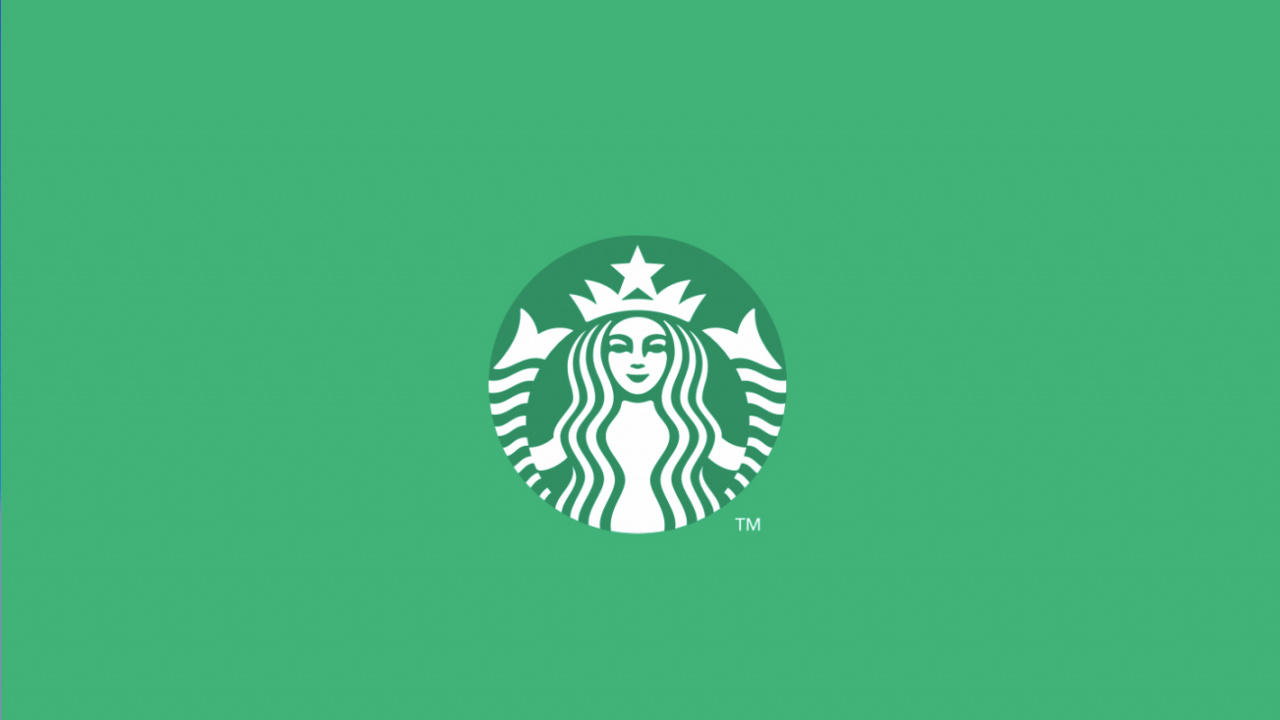 Обои старбеку, новый логотип starbucks 2011, лого, зеленый, череп в разрешении 1280x720
