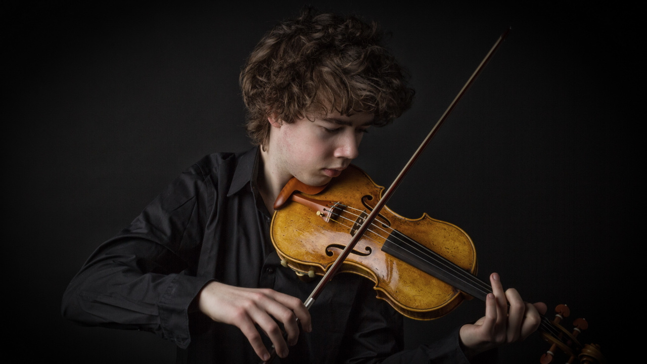 Обои скрипка, скрипач, альтист, музыкальный инструмент, струнный инструмент в разрешении 1280x720