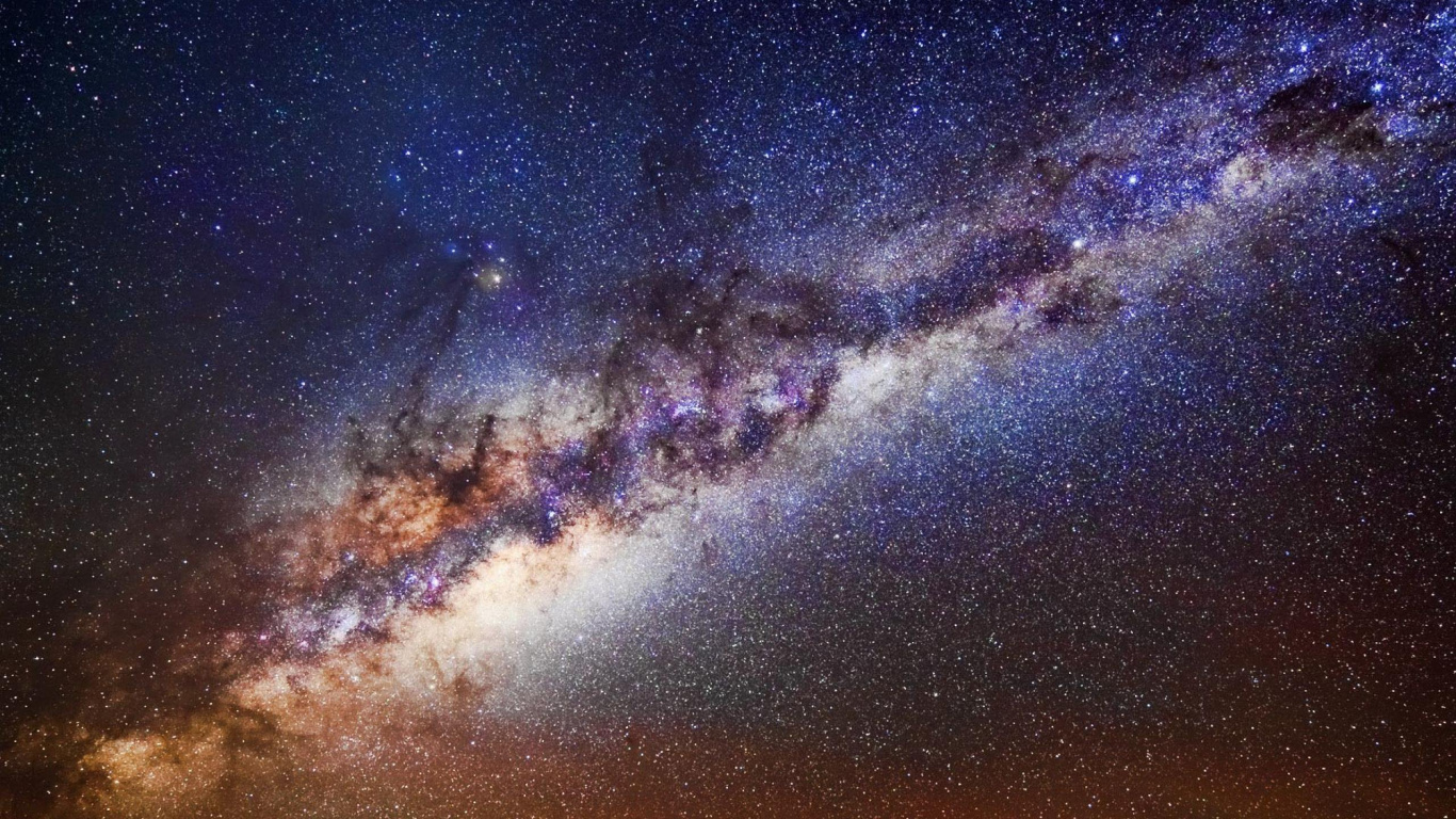 Обои космический телескоп Хаббл, Астрономия, Галактика, атмосфера, астрономический объект в разрешении 1366x768