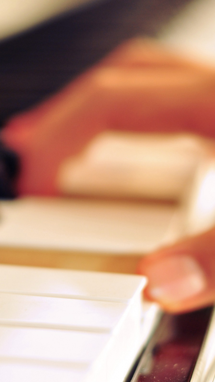 Обои фортепьяно, клавиатура, электрическое пианино, музыка в разрешении 750x1334