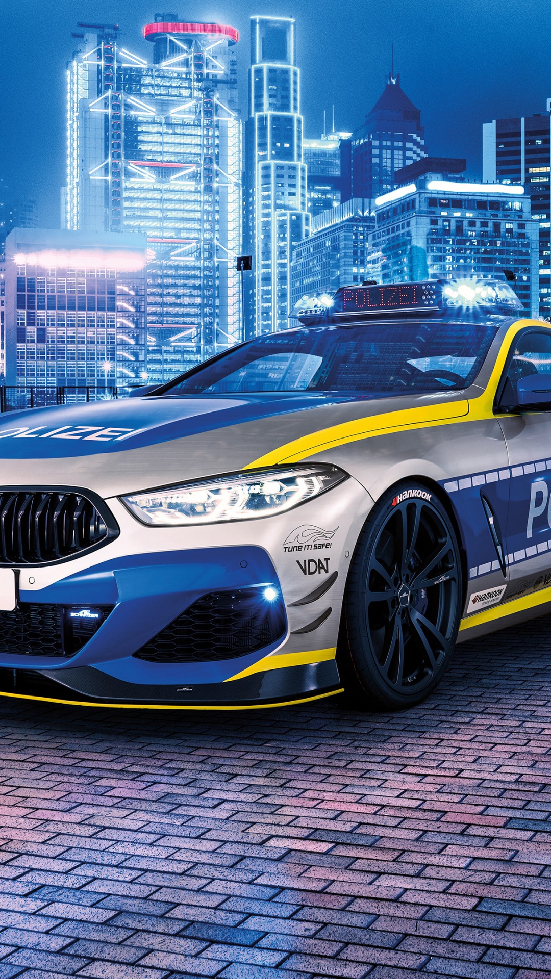 Обои бмв полиция, Байерише Моторен Верке АГ, легковые автомобили, мини, bmw в разрешении 1080x1920