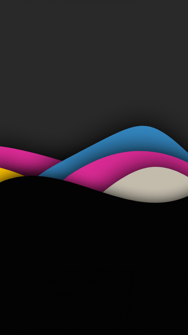 Обои круг, графический дизайн, Фиолетовый, материальное свойство, пурпурный цвет в разрешении 750x1334