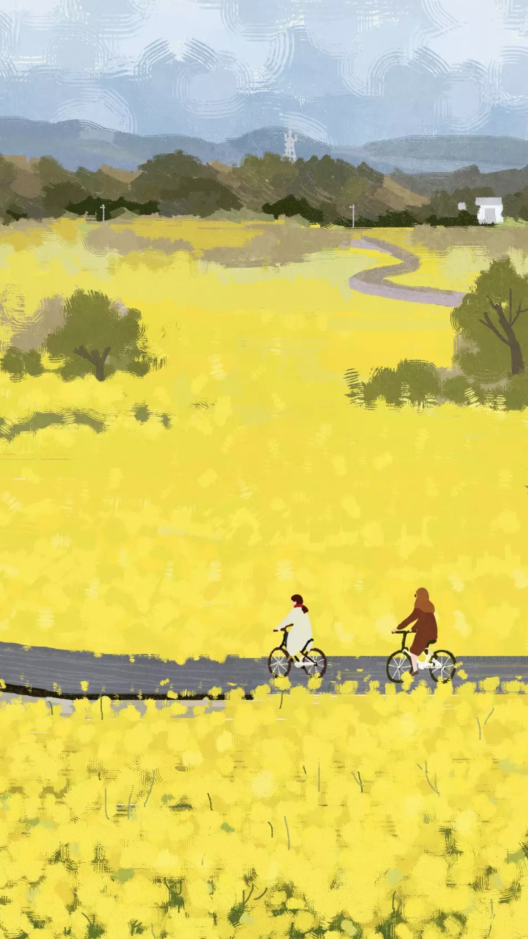 Обои Xiaomi, Xiaomi Redmi 5, рапс, арт, киев украина в разрешении 1080x1920