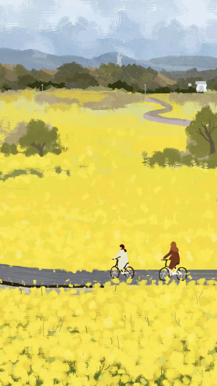 Обои Xiaomi, Xiaomi Redmi 5, рапс, арт, киев украина в разрешении 720x1280