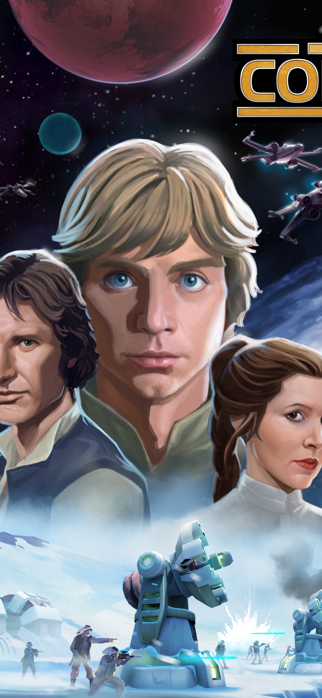 Обои Командир Звездных Войн, Альянс Повстанцев, звездные войны, Дисней Интерактивные, игры в разрешении 1125x2436