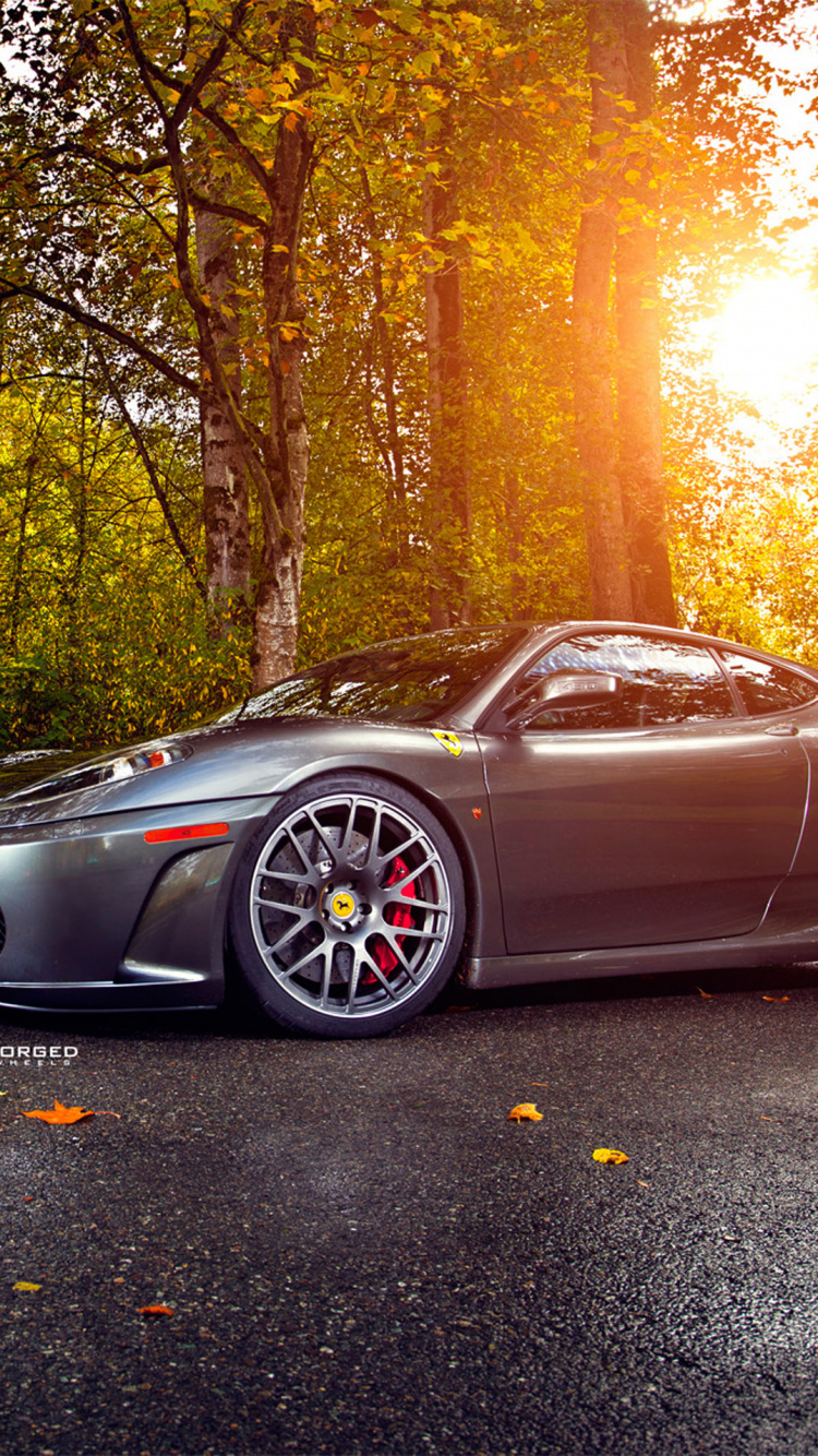 Обои Феррари f430, авто, спорткар, колесо, Феррари в разрешении 750x1334