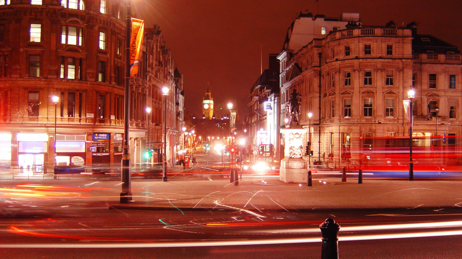 Обои ночь, городской район, городок, город, музыка в разрешении 1920x1080