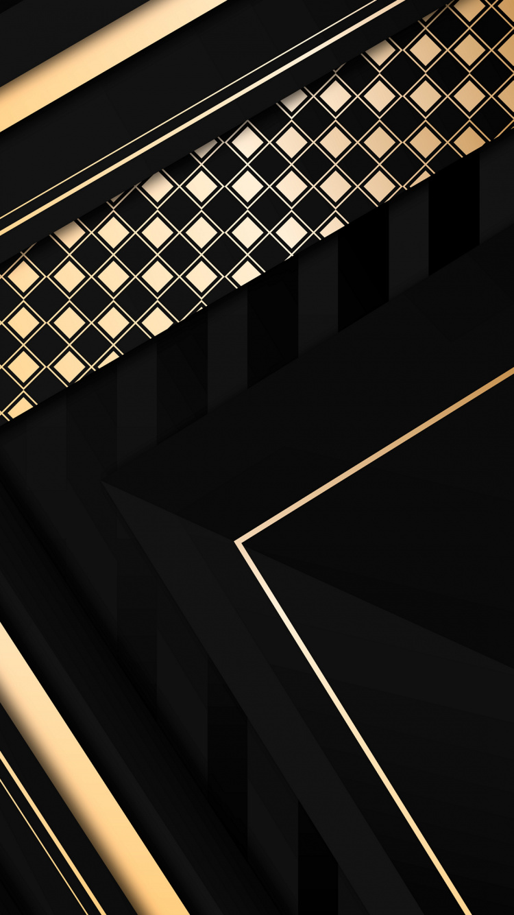 Обои свет, векторная графика, белые, черный, прямоугольник в разрешении 750x1334