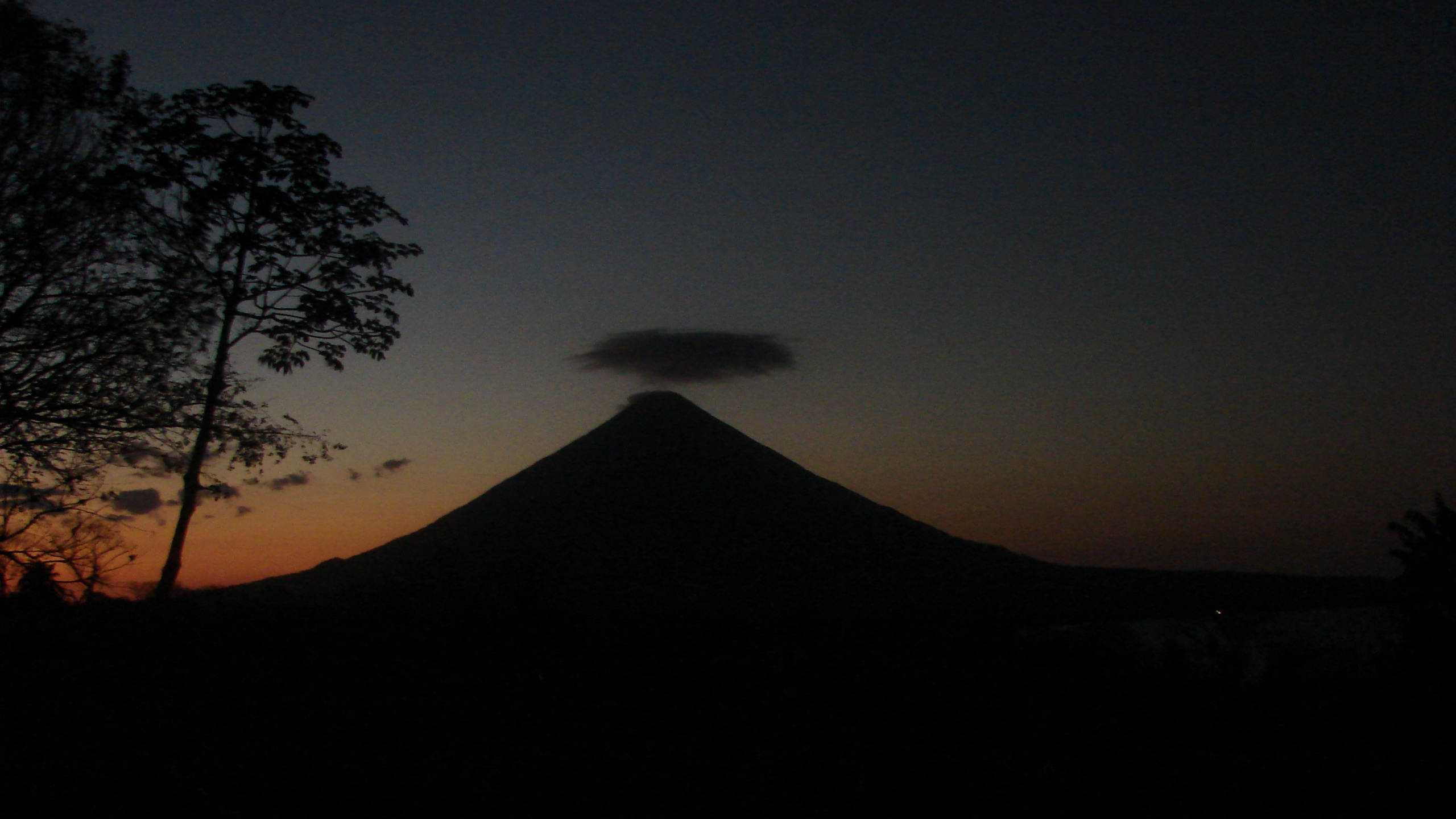 Обои закат, утро, вечер, темнота, сумрак в разрешении 2560x1440