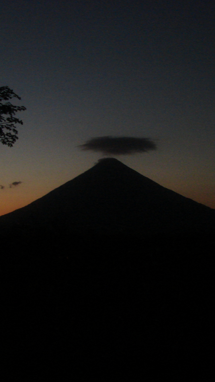 Обои закат, утро, вечер, темнота, сумрак в разрешении 750x1334